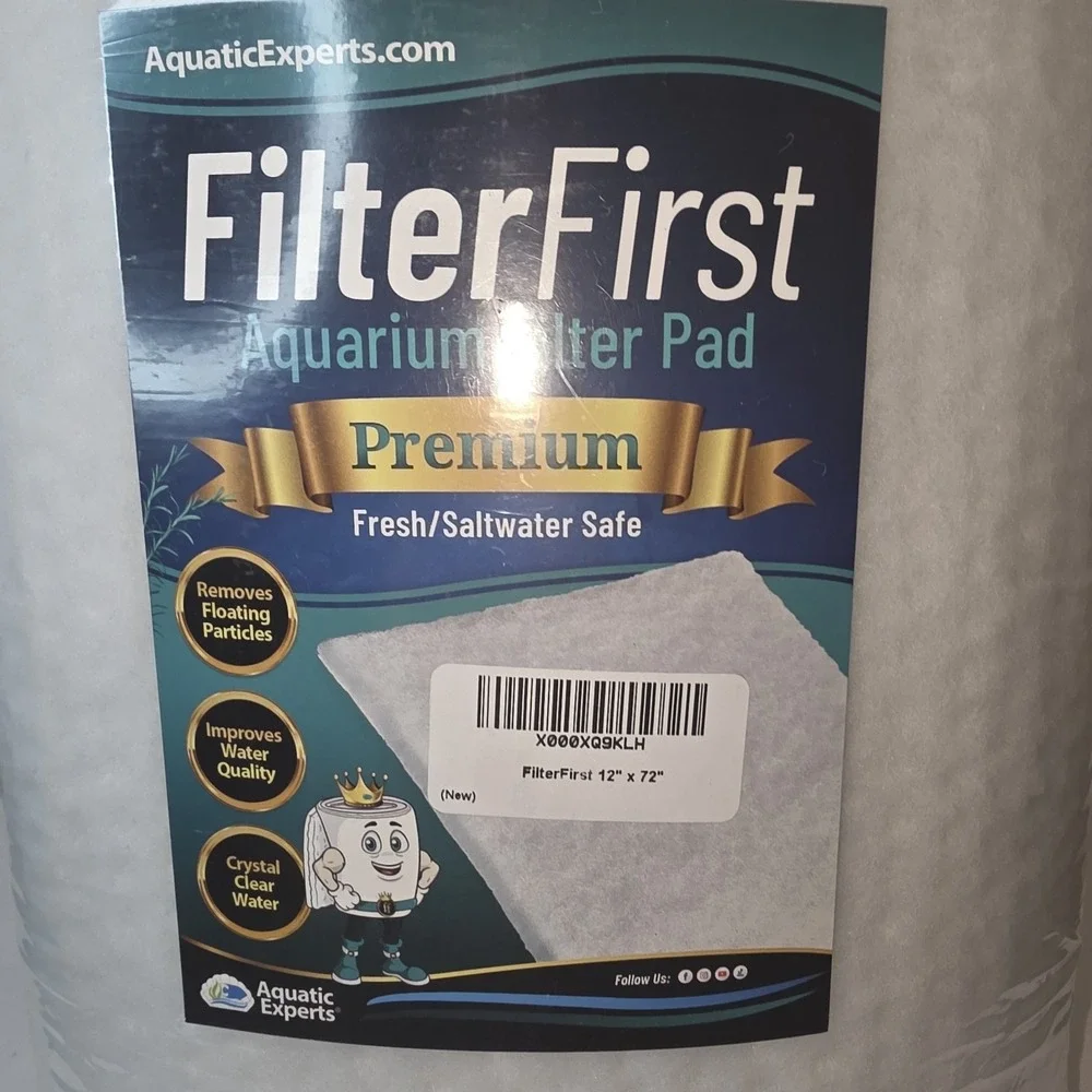 Aquarium Filter Floss‎ FilterFirst Pad Clear Water 12